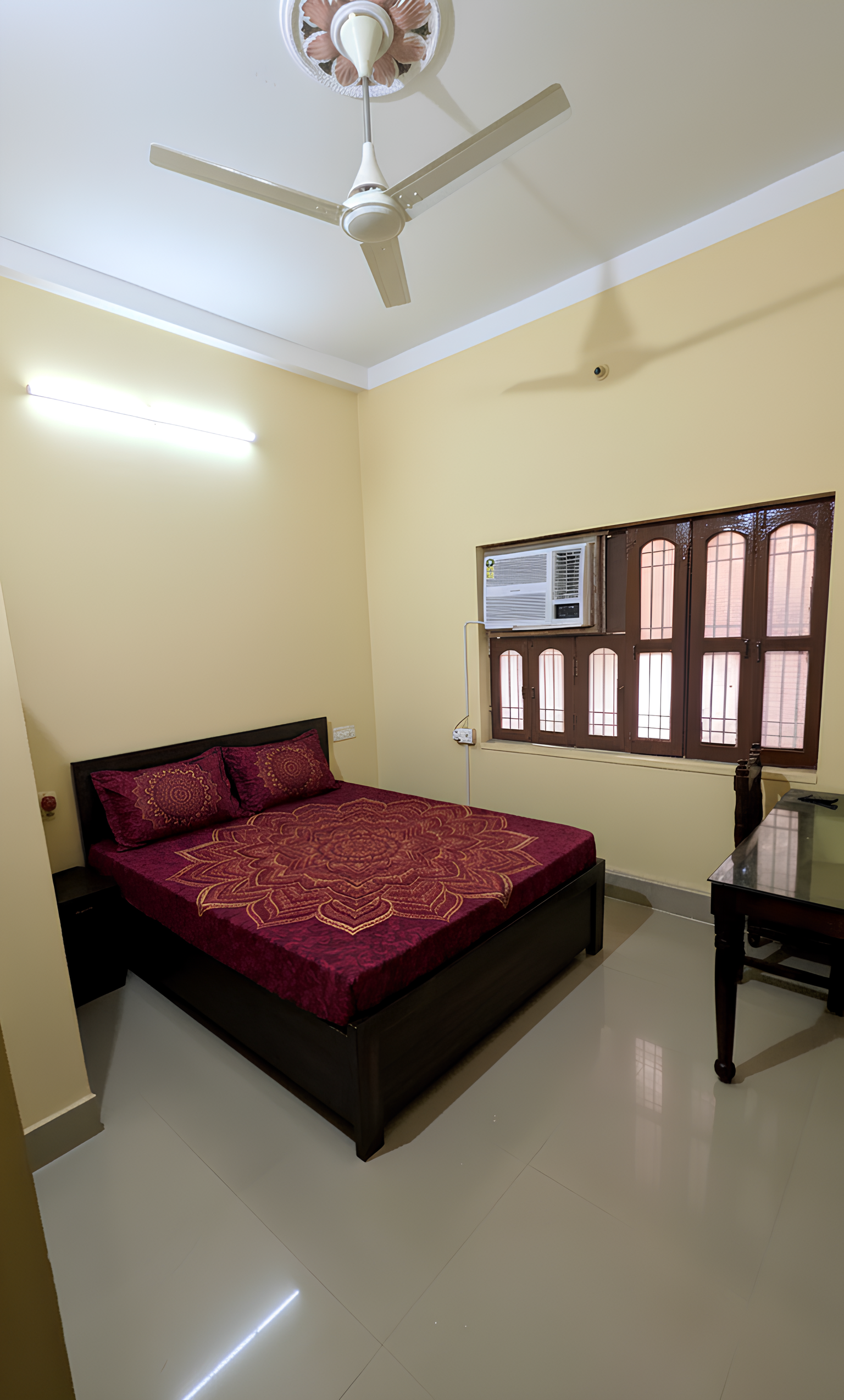 Bedroom 3 with comfortable bedding